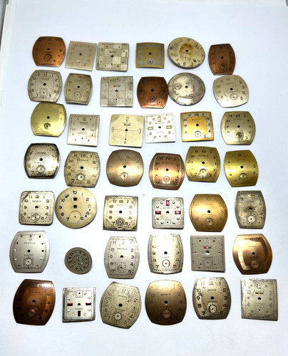 Vintage antique watch dials