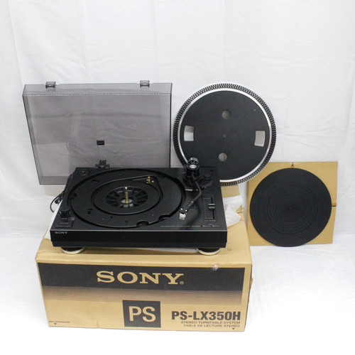 Sony turntable lx350h black - turntable,
