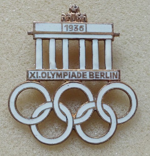 1936 berlin olympic games pin - olympic,