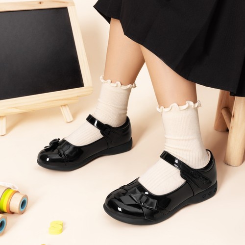 Girls flat shoes school - girls,
