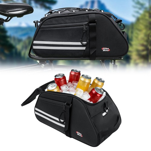 Rear bike rack bag - rear,
