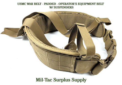 Usmc war belt padded - belt,