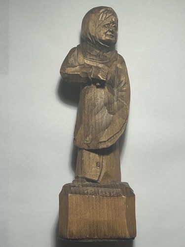 Vintage quebec wood carving - vintage,
