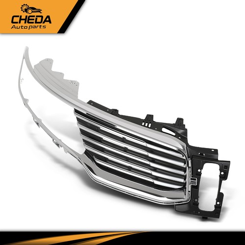 Front upper grille chrome - front,