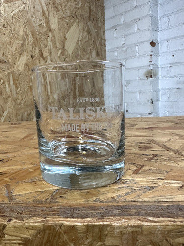 Talisker branded rocks tumbler - branded,