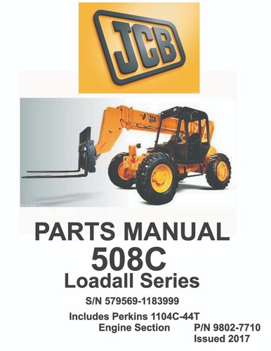 Jcb 508c loadall - 508c,