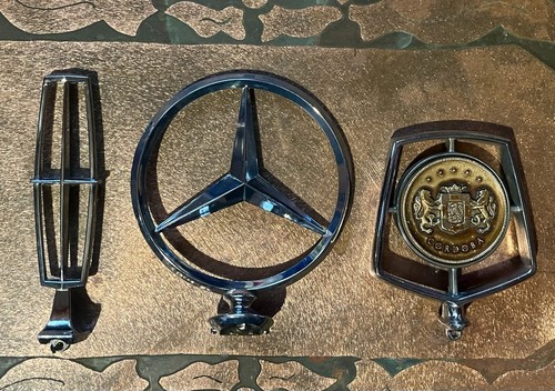 Classic car hood ornaments - car,