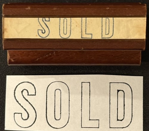 Vintage rubber stamp real - vintage,