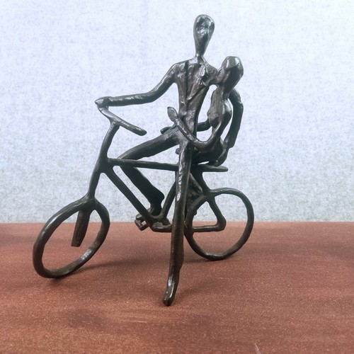 Abstract cast bronze metal - cast,