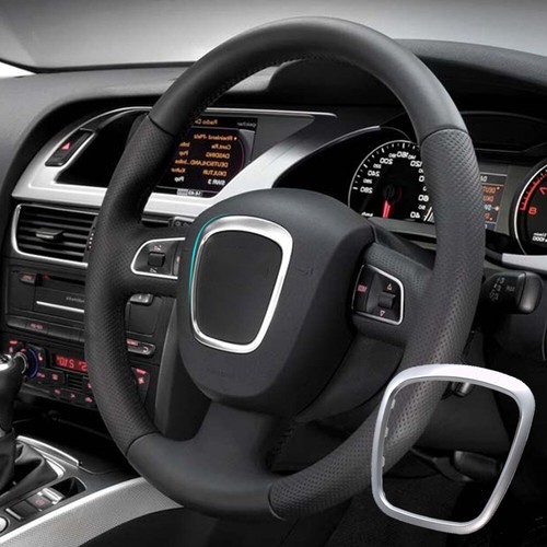 Chrome steering wheel trim - steering,