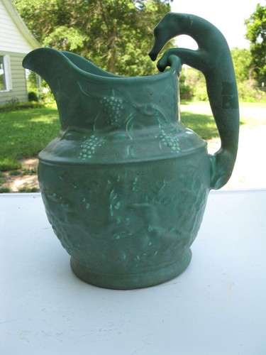 Vance faience pitcher ohio - vance,