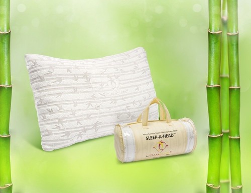 Memory foam bamboo pillow - foam, by