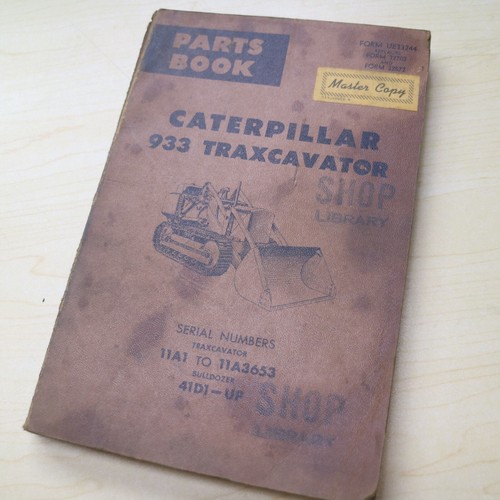 Cat caterpillar 933 - cat,