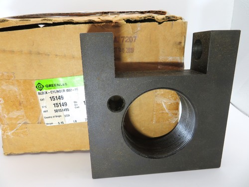 Greenlee cylinder block - greenlee,
