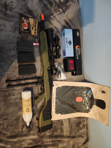 M14 dmr recon - g&p, airsoft