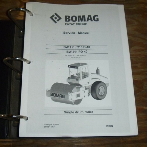 Bomag bw211pd single drum - bw211pd-40,