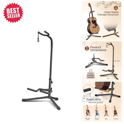 Adjustable guitar stand load - adjustable,