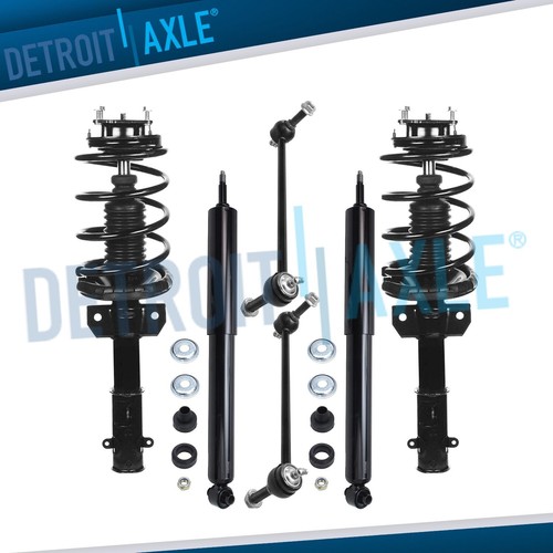 Front struts spring sway bars - front,