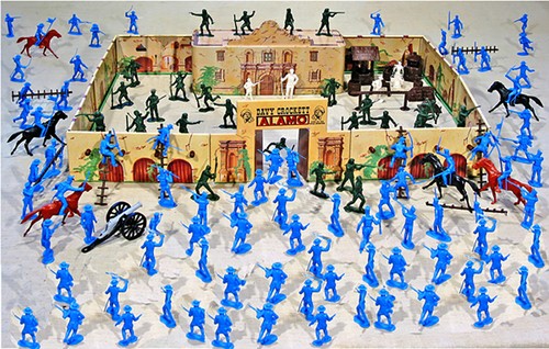 Marx replica alamo playset - marx,