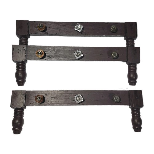 Distressed wood hangers - 3,