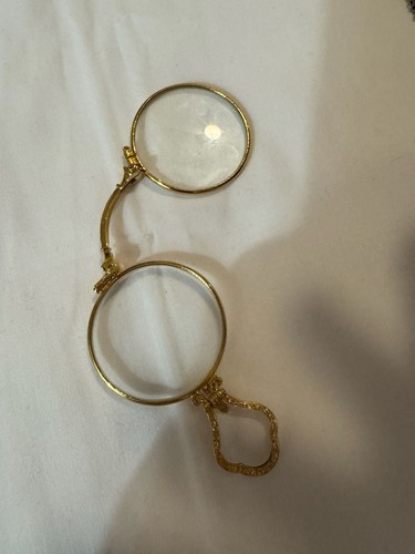Vintage gold tone folding - gold,