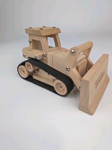 Tonka wooden backhoe excavator - wooden,