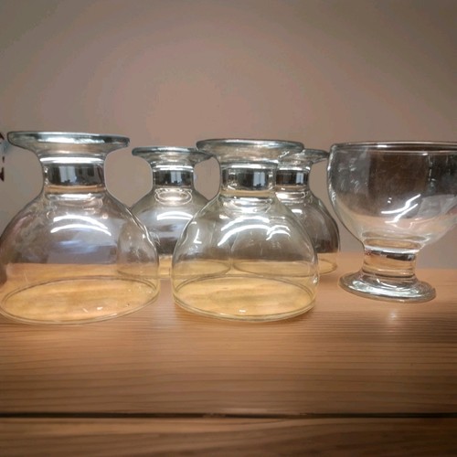 Set 5 clear glass - 🍦🍧set,