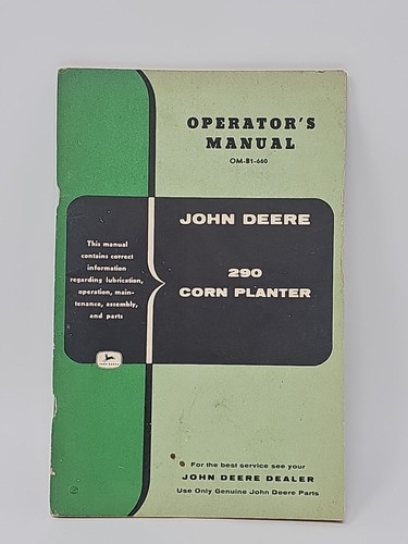Vintage original john deere - original,