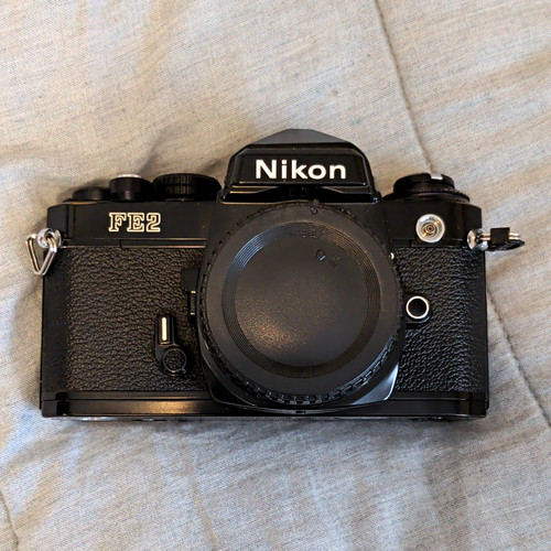 Nikon fe2 35mm slr film - fe2,