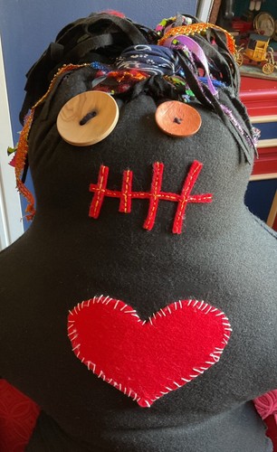 Gigantic voodoo doll - doll,