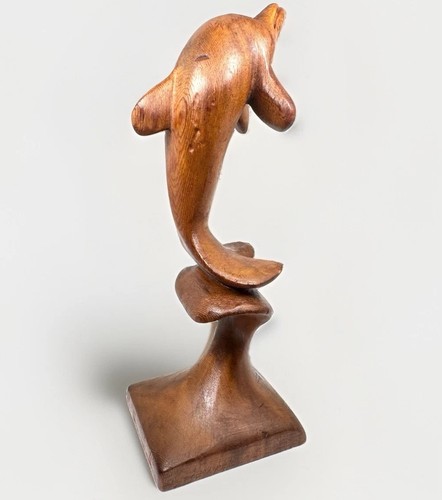 Vintage hand carved signed - carved,,