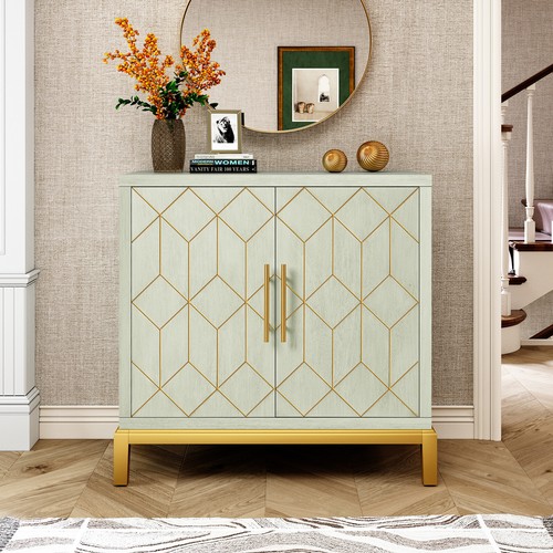 Accent cabinet with doors - accent, 2