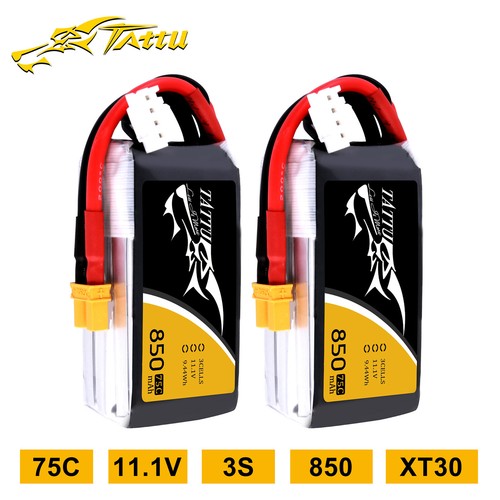 Tattu 850mah 75c 3s - 850mah,