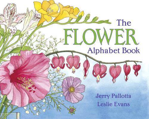 The flower alphabet - flower,