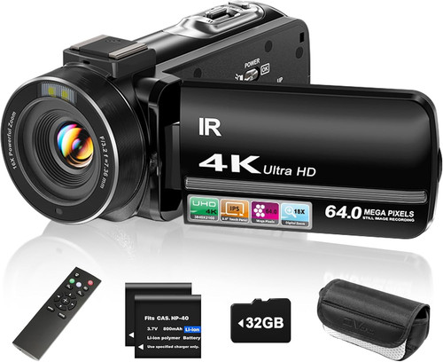 Video camera camcorder uhd - 4k,