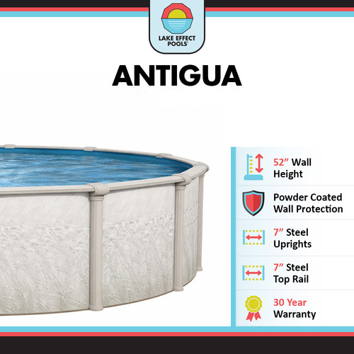 Lake effect antigua wall - antigua,