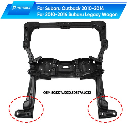Front suspension subframe - front,