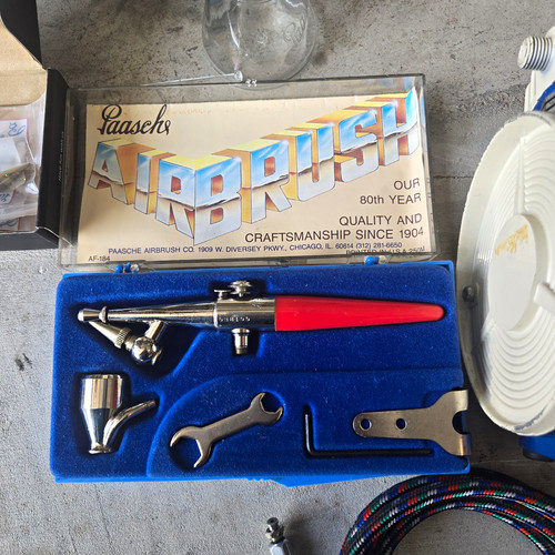 Paasche 184 airbrush kit - paasche,