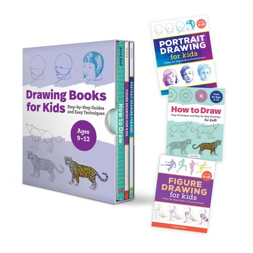 Drawing books for kids - kids, box