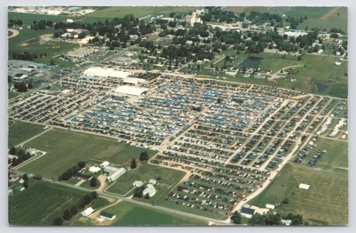 Shipshewana aerial auction - shipshewana, in~aerial~auction