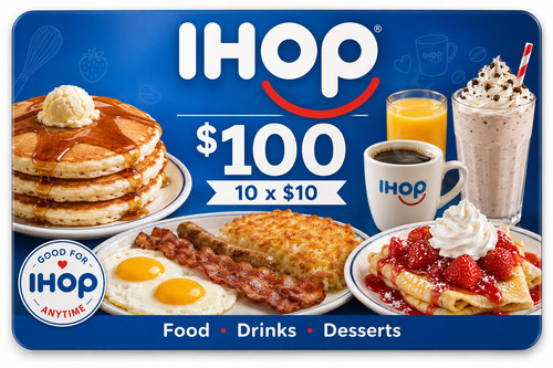 Ihop egiftcard 100 - egiftcard, $100