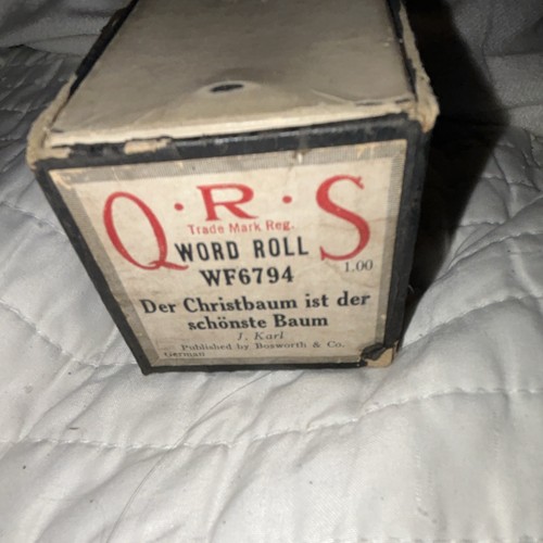 Qrs player piano roll wf6794 - piano,