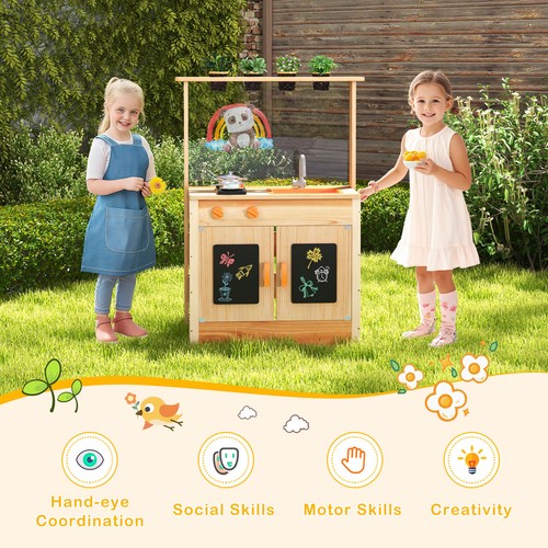 Mud kitchen for kids - mud,