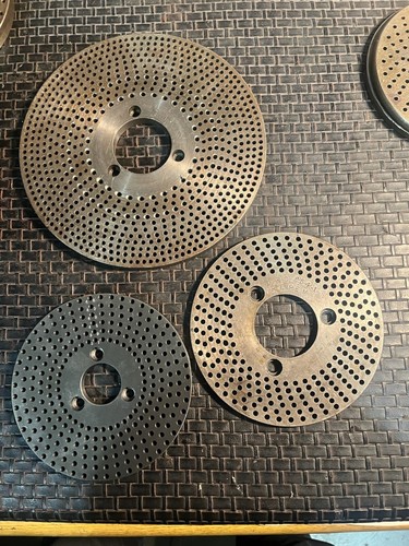 Dividing head indexing plate - head,
