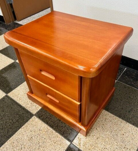 Solidwood nightstand with - nightstand, 2