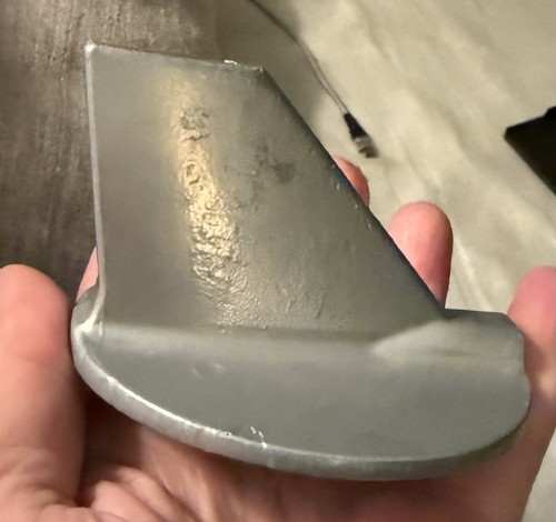 New anode trim tab zinc - anode, boat