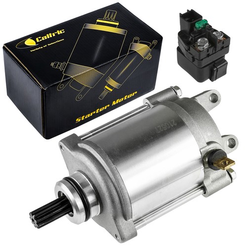 Starter and relay - and,