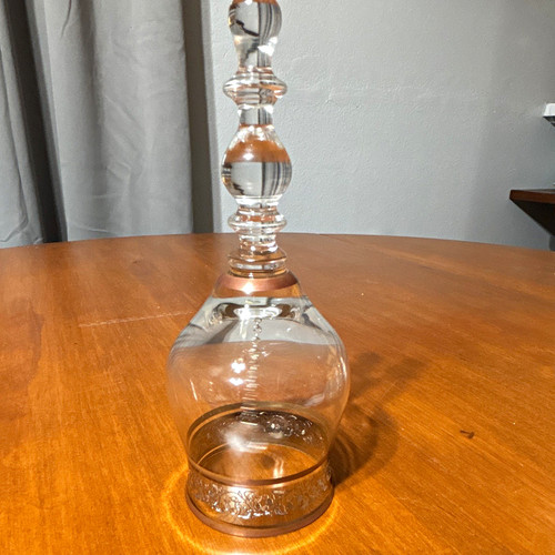 Vintage clear crystal glass - vintage,