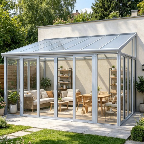 10x14 enclosed patio cover - 10x14, ft