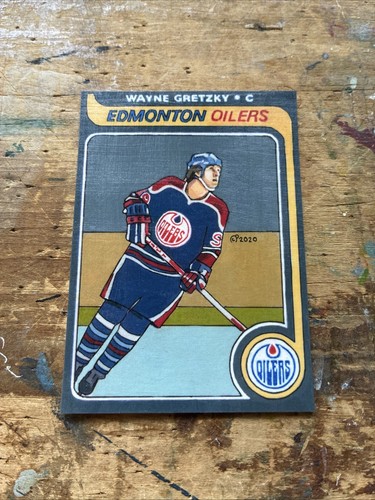 Hockey art card - art, of
